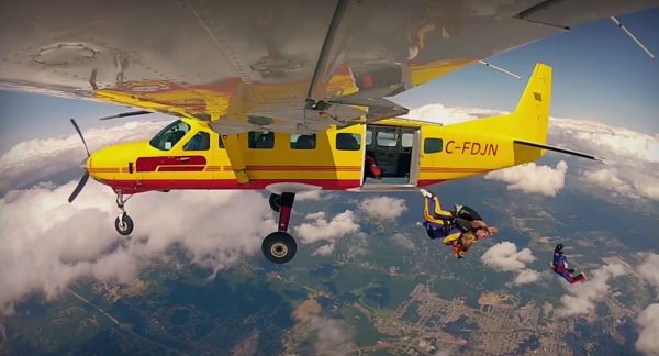 Skydiving planes