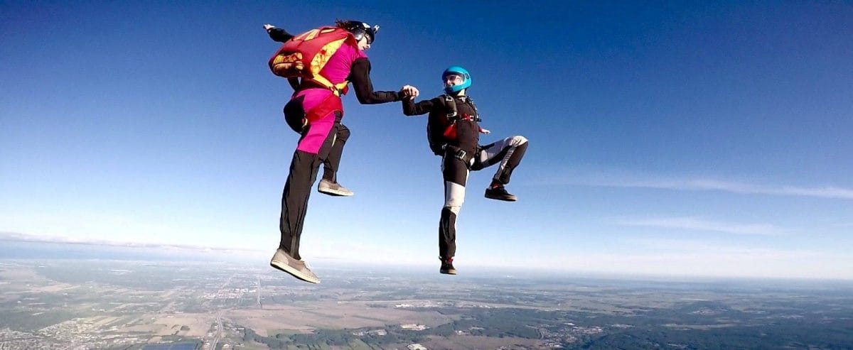 Le Freefly artistique - Saut en parachute