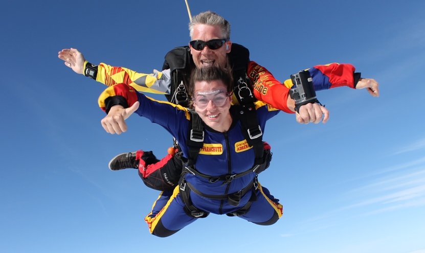 Parachutisme adrénaline tandem