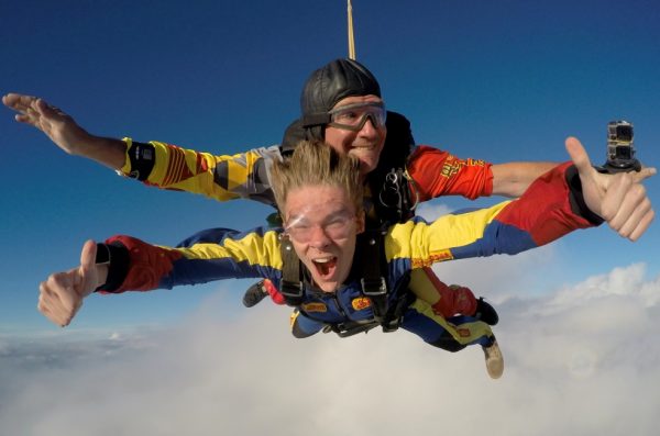 Parachutisme adrénaline tandem
